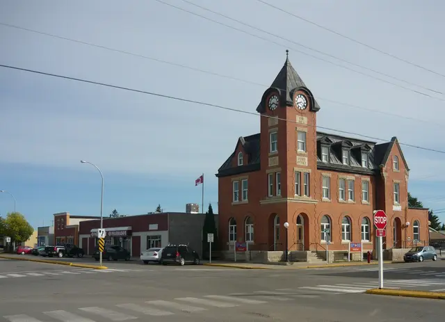 The historic Post Office